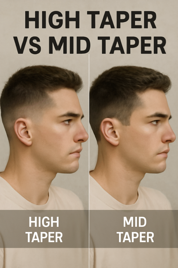 Taper vs Fade Haircut