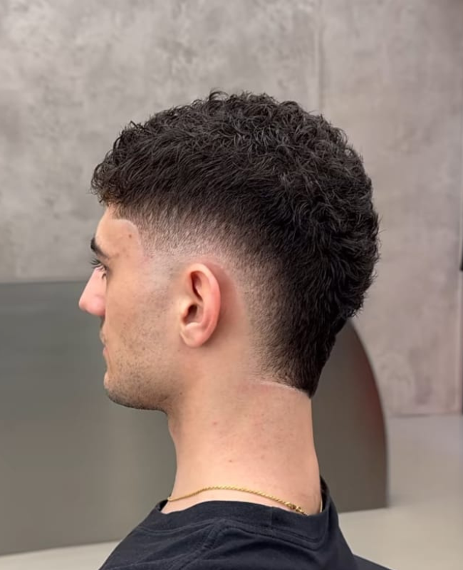 Low Taper Fade With Mohawk