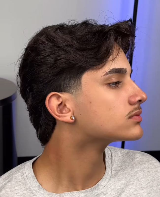Low Taper Fade for Latino Hair