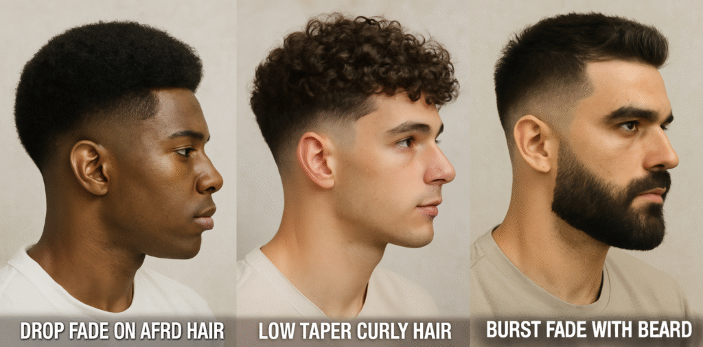 Taper vs Fade Haircut