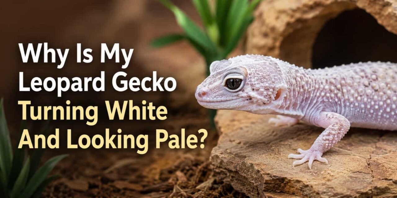 Why Is My Leopard Gecko Turning White And Looking Pale?