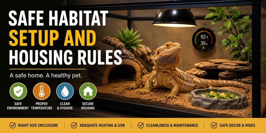 Safe Habitat Setup and Housing Rules