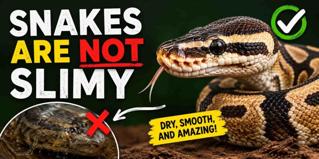 Snakes Are Not Slimy